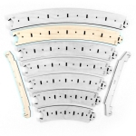 Hacker-Model HCT95620N-F - H0 - Gleisschablone Radius R4/R5 oder R7/R8 für Gleise